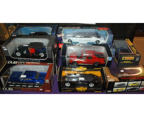 Eleven various 1:18 scale models in original boxes Condition Report: Available upon request