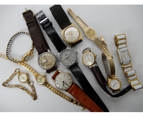 A Tissot Seastar gents watch, and a collection of other vintage watches Condition Report: Available upon request