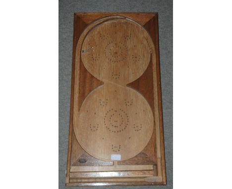 A Corinthian bagatelle board in original box and a Milbro Loopatelle board Condition Report: Available upon request