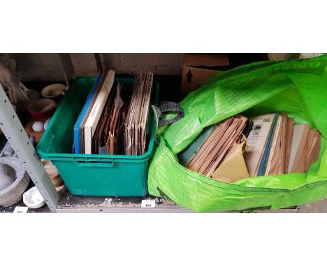 Shelf of records