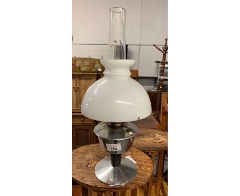 Aladdin 23 oil lamp with shade and flute
