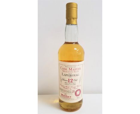 CASK MASTER SELECTION NO. 6 FROM THE LAPHROAIG DISTILLERY - 12 YEAR OLDSingle cask Single Malt Scotch Whisky. Distilled 1987 
