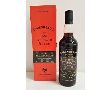 CADENHEAD'S AUTHENTIC COLLECTION 36 YEAR OLD GLEN GRANT-GLENLIVET SINGLE MALT SCOTCH WHISKYDistilled 1964 and bottled 2000 as