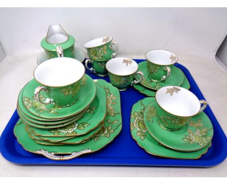 A Noritake 21 piece china tea service.
