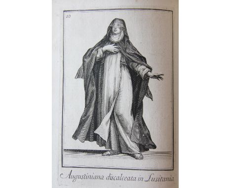 BONANNI (F), CATALOGO DEGLI ORDINI RELIGIOSI DELLA CHIESA MILITANTE, vol II only, 108 black and white full page engraved port
