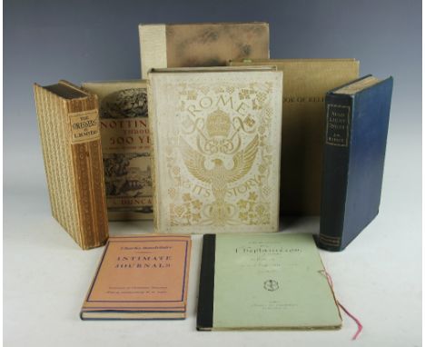 BAUDELAIRE (C), INTIMATE JOURNALS, limited edition, frontis and five plates, d.j, Methuen, 1949; FLAMENG (S), SUITE DES GRAVU
