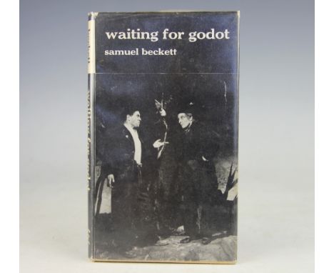 BECKETT (S), WAITING FOR GODOT, first edition, un-clipped jacket, yellow cloth with red lettering on spine, publishers note t