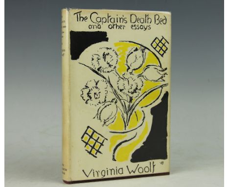 WOOLF (V), THE CAPTAIN'S DEATH BED AND OTHER ESSAYS, first edition, with unclipped d.j. by Vanessa Bell, London, Hogarth Pres