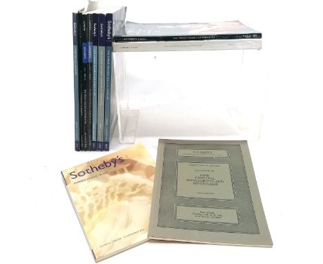 11 x Sotheby's auction catalogues for Chinese works of art inc ceramics