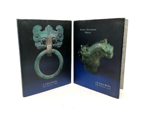2 x J J Lally &amp; Co oriental art books - 1994 archaic chinese bronzes, jades and works of art &amp; 1996 Early dynastic ch