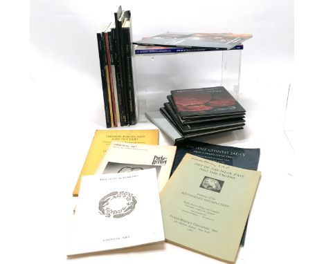 Qty of auction catalogues for Oriental / Chinese art etc inc Parke-Bernet (1943 &amp; 1967), Priestley &amp; Ferraro, 1999 Bu