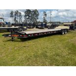 2022 Down2Earth 82in x 34ft Two-Car Hauler