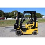 2017 Yale GLC050VX 3,500 lb LPG Forklift Powershift, Aux Hydraulics