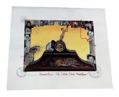 ANTHONY GREEN: SCREENPRINT RESURRECTION, THE CLOCK, MARIE MADELEINESigned in pencil.88cm x 76cm 