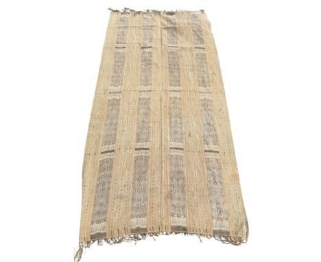 A GROUP OF SIX TEXTILES, PROBABLY INDONESIAN SOME POSSIBLY IKATLargest 250cm x 125cm