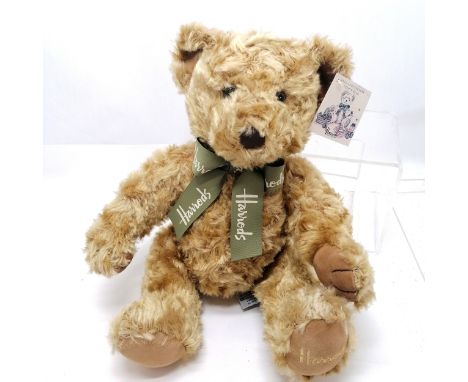 Vintage Harrods teddy bear, 100th year anniversary. In good unused condition with original tag. 47cm tall 