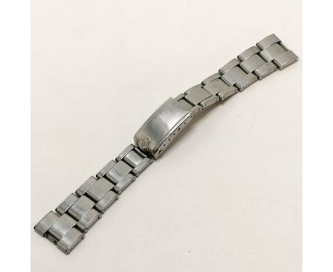 Vintage Rolex Oyster steel bracelet #7205 - 13.5cm long &amp; lacks both end links 