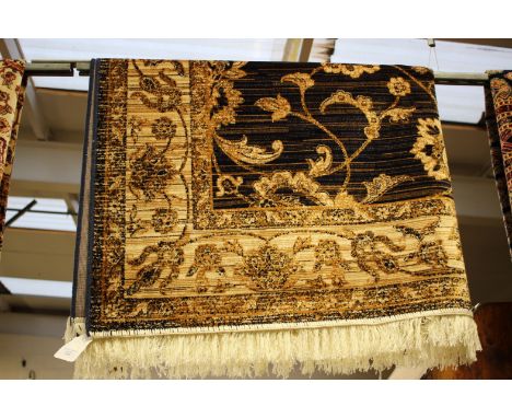 A blue ground Ziegler carpet, 230cm x 160cm