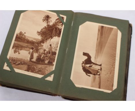 A post card album dating from 1925, relating to Cairo 