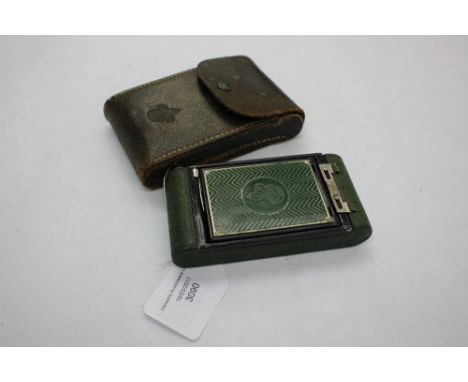 A 1930s Boy Scout cased green camera 