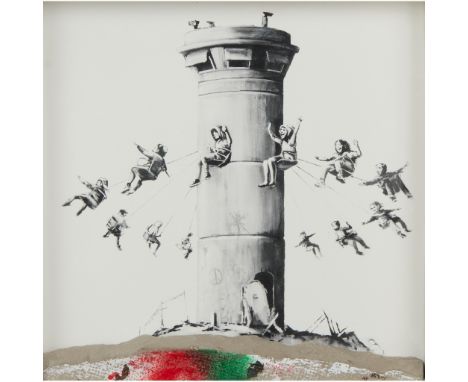 § BANKSY (BRITISH 1974-) THE WALLED-OFF HOTEL BOXSET Digital print and concrete relief, accompanied by original 'The Walled O