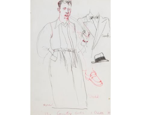 § JOHN BYRNE (SCOTTISH 1940-) SKETCHES FROM "THE COUNTRY GIRL" Signed and inscribed 'The Country Girl', and dated '83, a furt