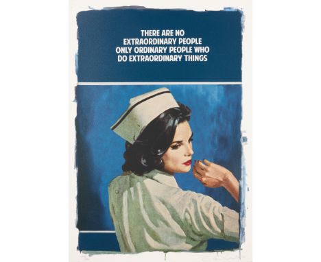 § THE CONNOR BROTHERS (BRITISH 1968-) EXTRAORDINARY PEOPLE - 2020 Giclée print with silkscreen varnish, 209/300, signed, edit