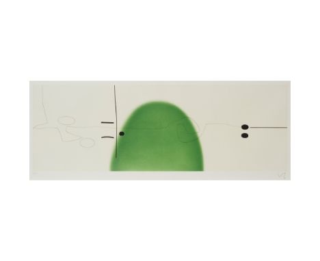 § VICTOR PASMORE C.B.E., C.H. (BRITISH 1908-1998) WORLD IN SPACE AND TIME II - 1992 Etching and aquatint, 12/90, signed with 