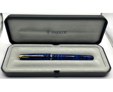 A Parker Sonnet fountain pen, boxed