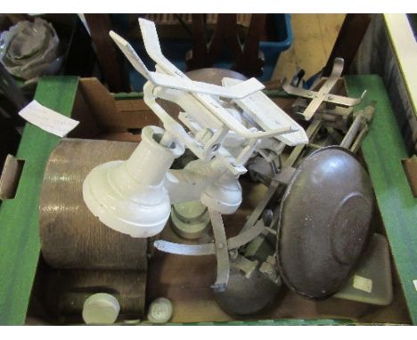 A box to include mantle clocks, scales, etc.