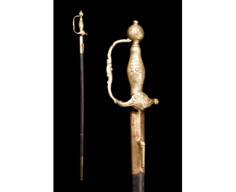 Ca. 18th century AD.A small sword, a symbol of elegance and sophistication during the 18th century. This fine example boasts 