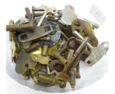 Clock keys and pendulums 