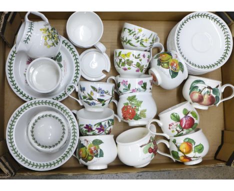 A collection of Portmeirion Botanic garden and Pomona china **PLEASE NOTE THIS LOT IS NOT ELIGIBLE FOR POSTING AND PACKING** 