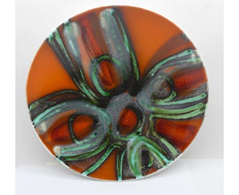A Poole plate, 20cm 