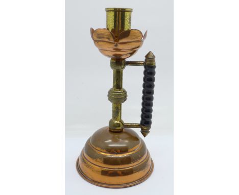 A Benham &amp; Froud Christopher Dresser candlestick 