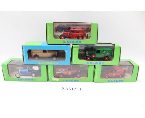 Selection of boxed Eligor 1:43 scale models (50)