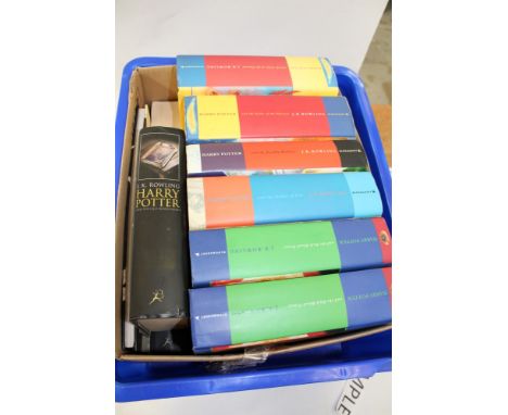 Books Selection of Harry Potter hard back books. Thirteen hardbacks plus three softbacks. (Qty: Sixteen)