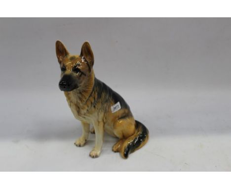 Beswick fireside Alsatian model 36cm high