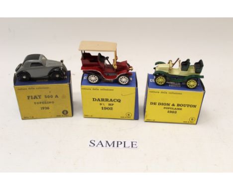 Selection of boxed European models – including Museo Dell Automobile, Carlo Biscaretti Di Ruffia Torino (x 12), Ifabex best b