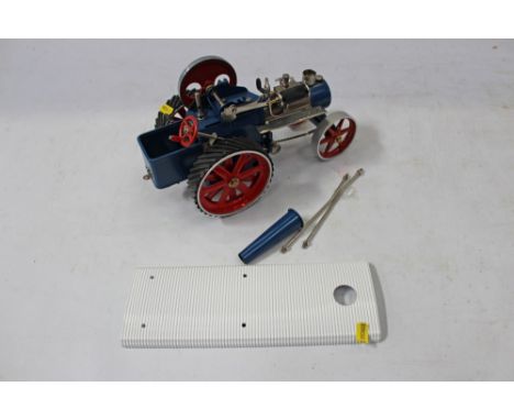 Wilesco Model Steam traction engine.
