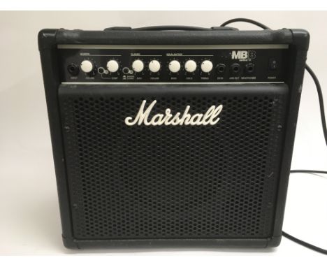 A Marshall MB15 guitar amplifier.