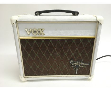 A 15 watt Vox Brian May limited edition guitar amplifier.