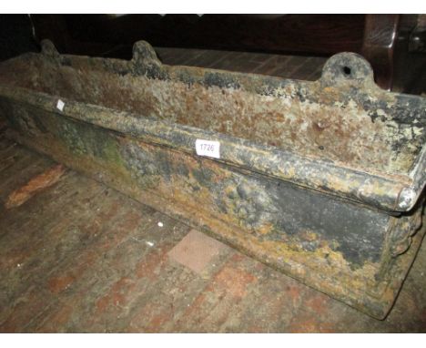 Large cast iron drain pipe hopper
