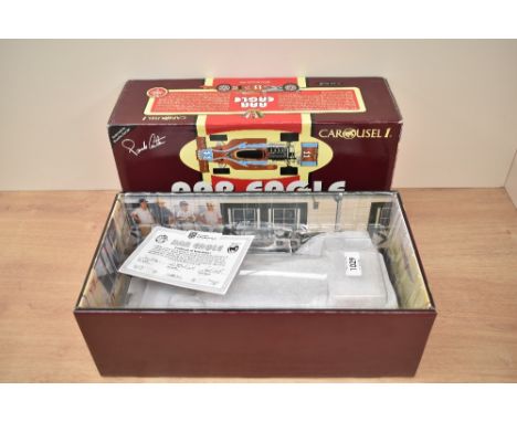 A Carousel 1 AAR Eagle 1:18 scale Die-cast, 4703 1974 Indianapolis 500 driven by Pancho Carter, in original box with inner pa