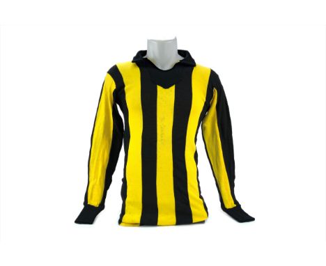ATLÉTICO PEÑAROL - MATCHWORN JERSEY, vs. Celtic F.C., at Celtic Park, 5th September 1967, sewn No. 6 to reverse Note: Chalmer