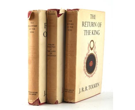 TOLKIEN, (J.R.R.) The Lord of the Rings, The Fellowship of the Ring, London, George Allen & Unwin Ltd, 1954, second Impressio