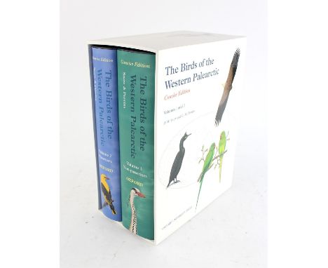 WD SNOW and PERRINS, The Birds of the Western Paleartic, Concise Edition, Vols I & II, two books, cased, Oxford University Pr
