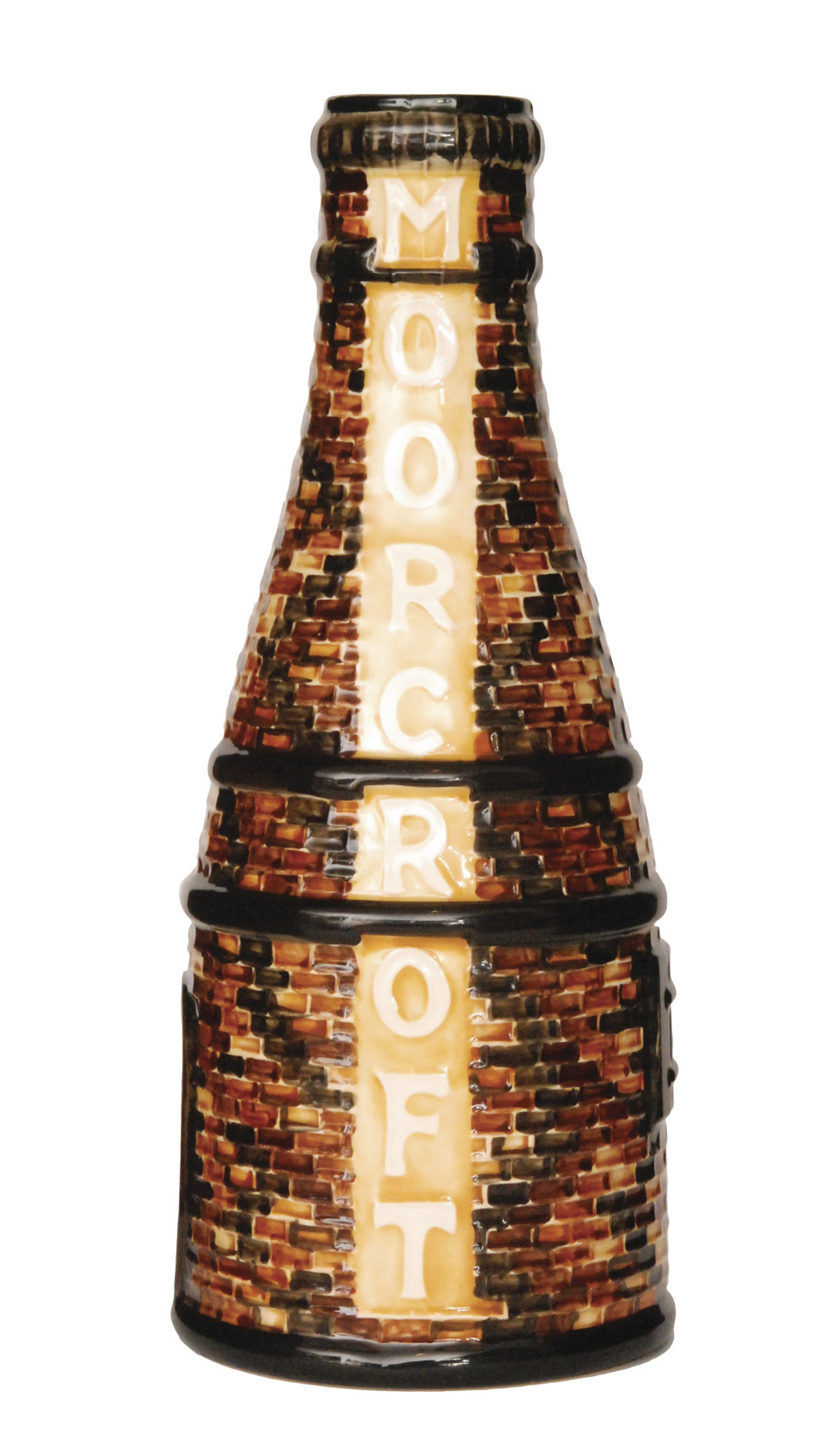 A Moorcroft Pottery Bottle Oven vase designed by Robert Tabbenor and