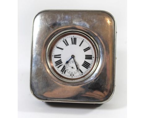 Argentan Goliath Pocket WatchThe circular dial with Roman numerals and subsidiary seconds dial, inset within hallmarked silve
