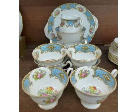 A Shelley six setting tea service, 2274